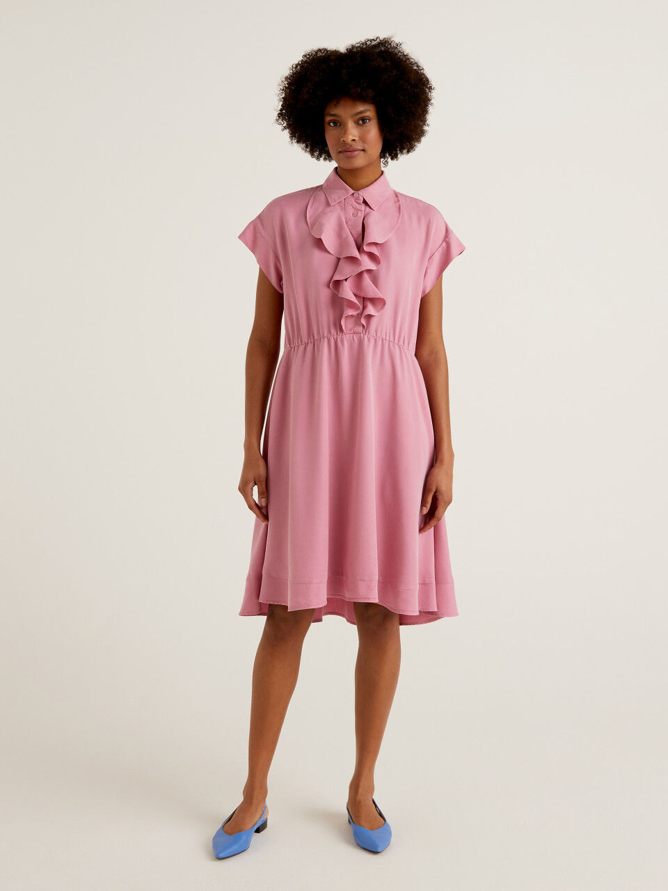 Women S Midi Dresses New Collection 2022 Benetton