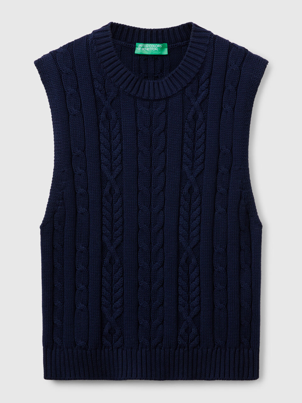 SLEEVELESS SWEATER Women image number 1