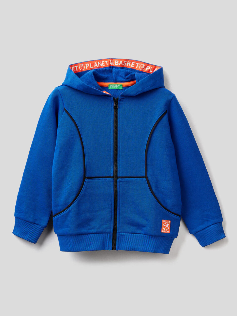 Zip-up hoodie image number null