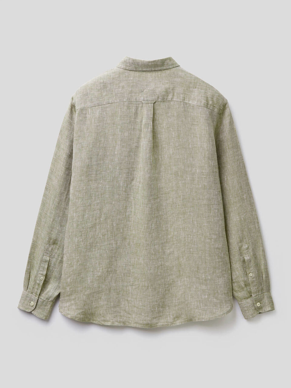 Shirt in pure linen image number null