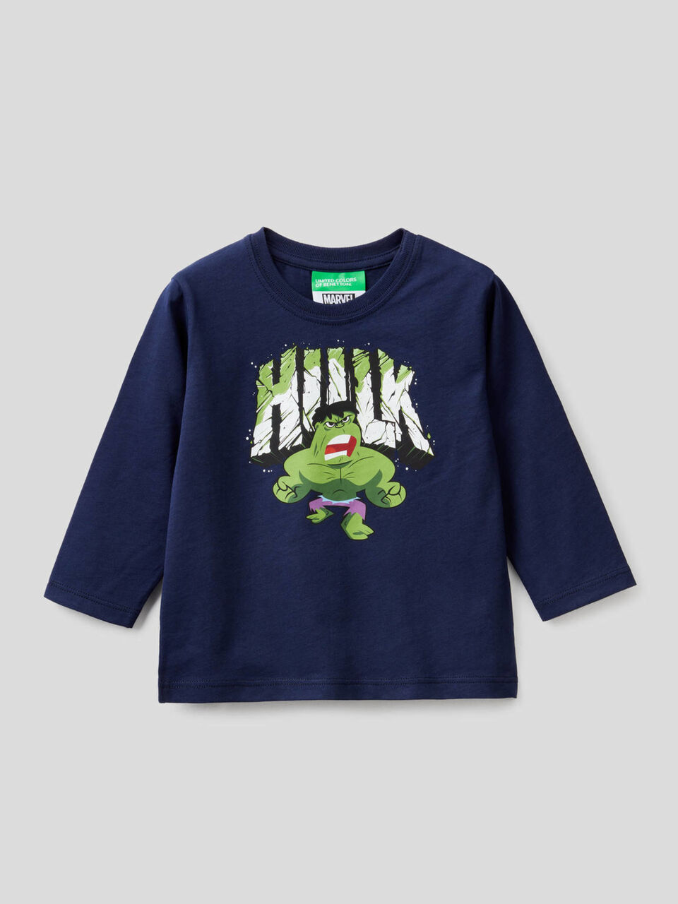 100% cotton t-shirt with Marvel print image number 1
