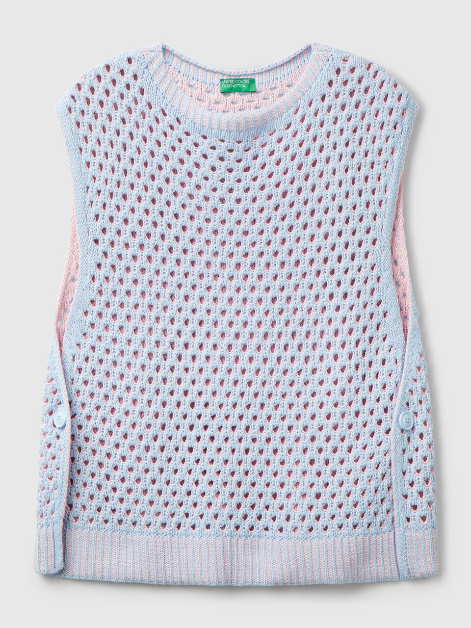 SLEEVELESS SWEATER Women image number 1