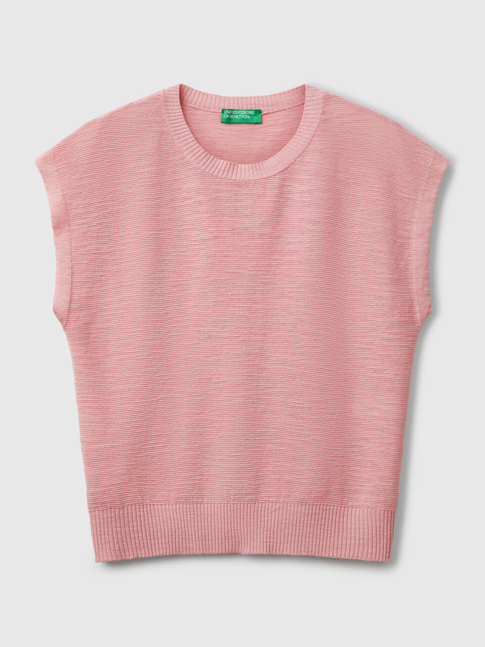 SLEEVELESS SWEATER Women image number 1