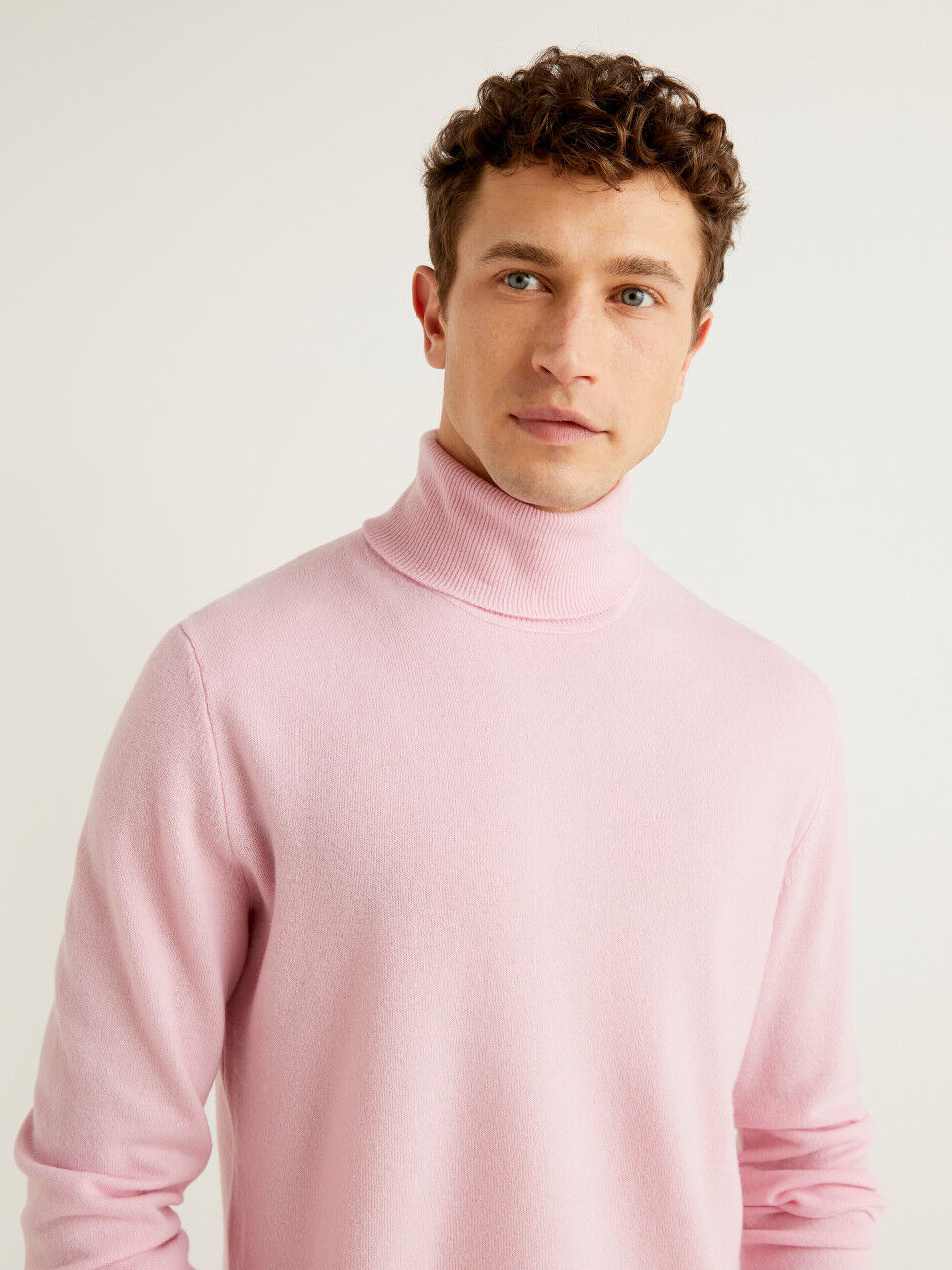 high neck sweater for men