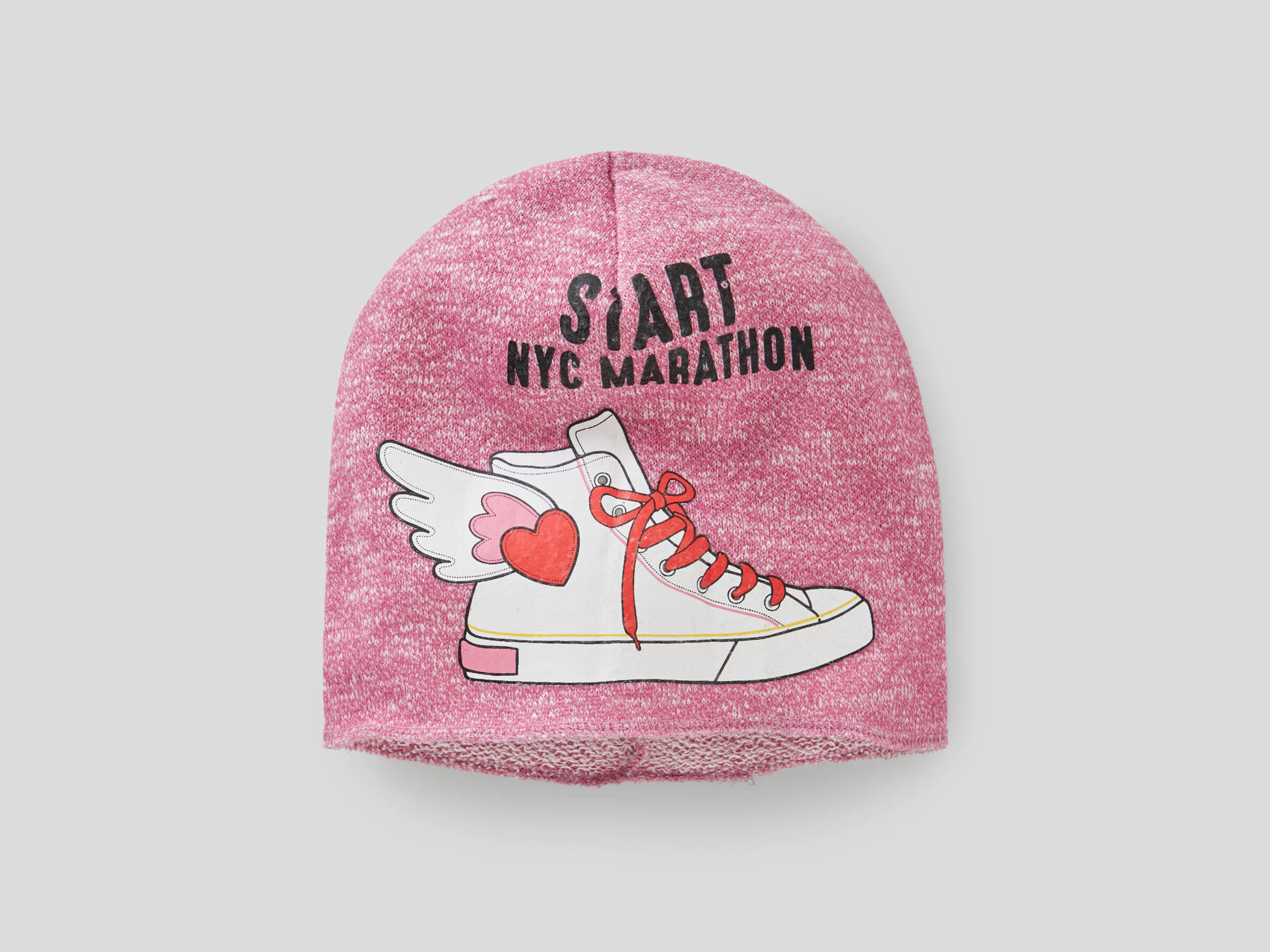 Cap in sweat fabric with print image number null