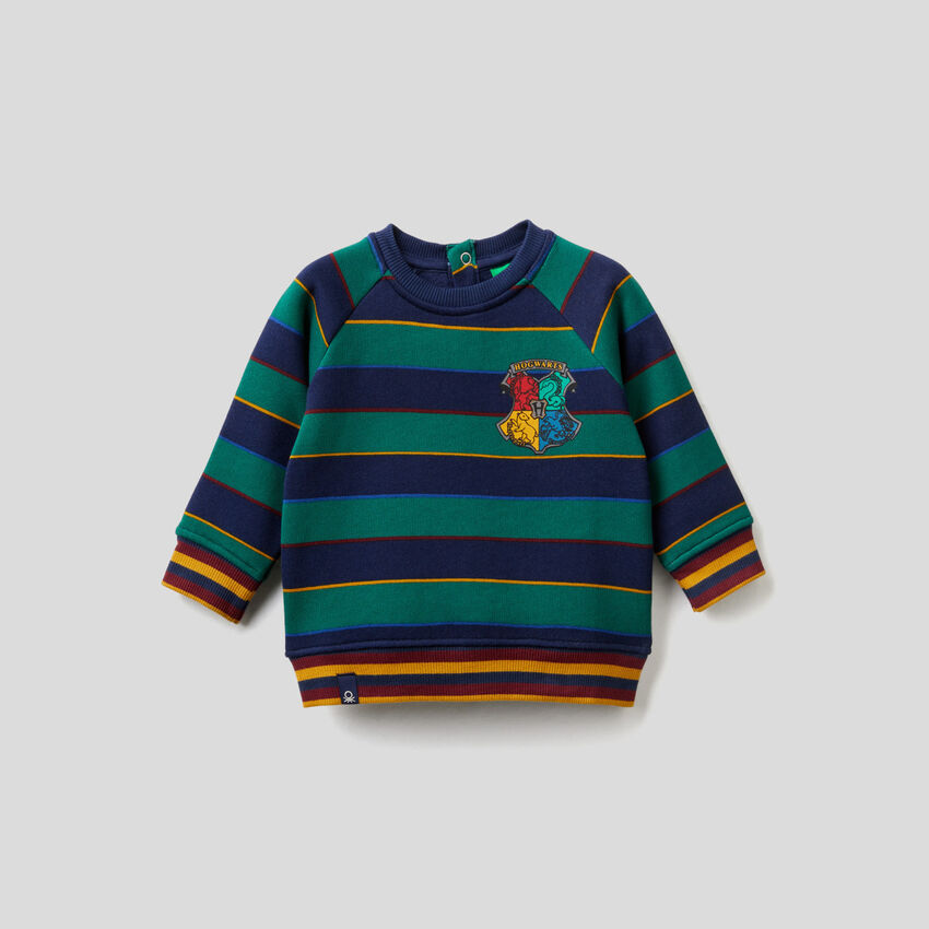 Harry Potter sweatshirt with two-tone stripes