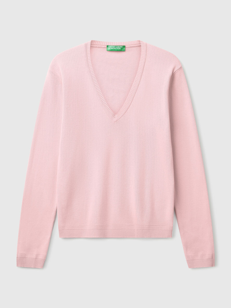 V NECK SWEATER L/S Women image number 1