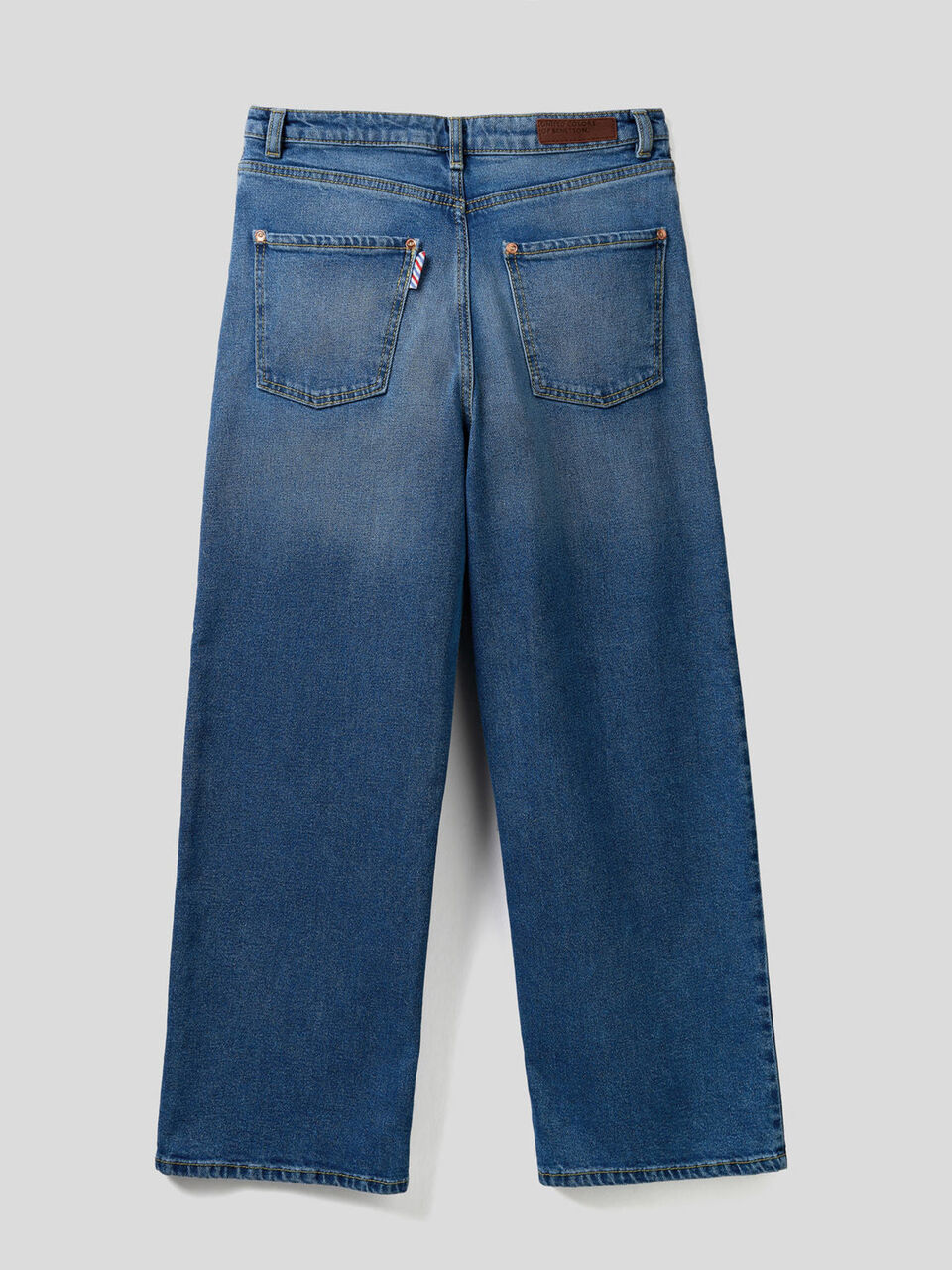 Mum fit jeans in stretch denim image number null