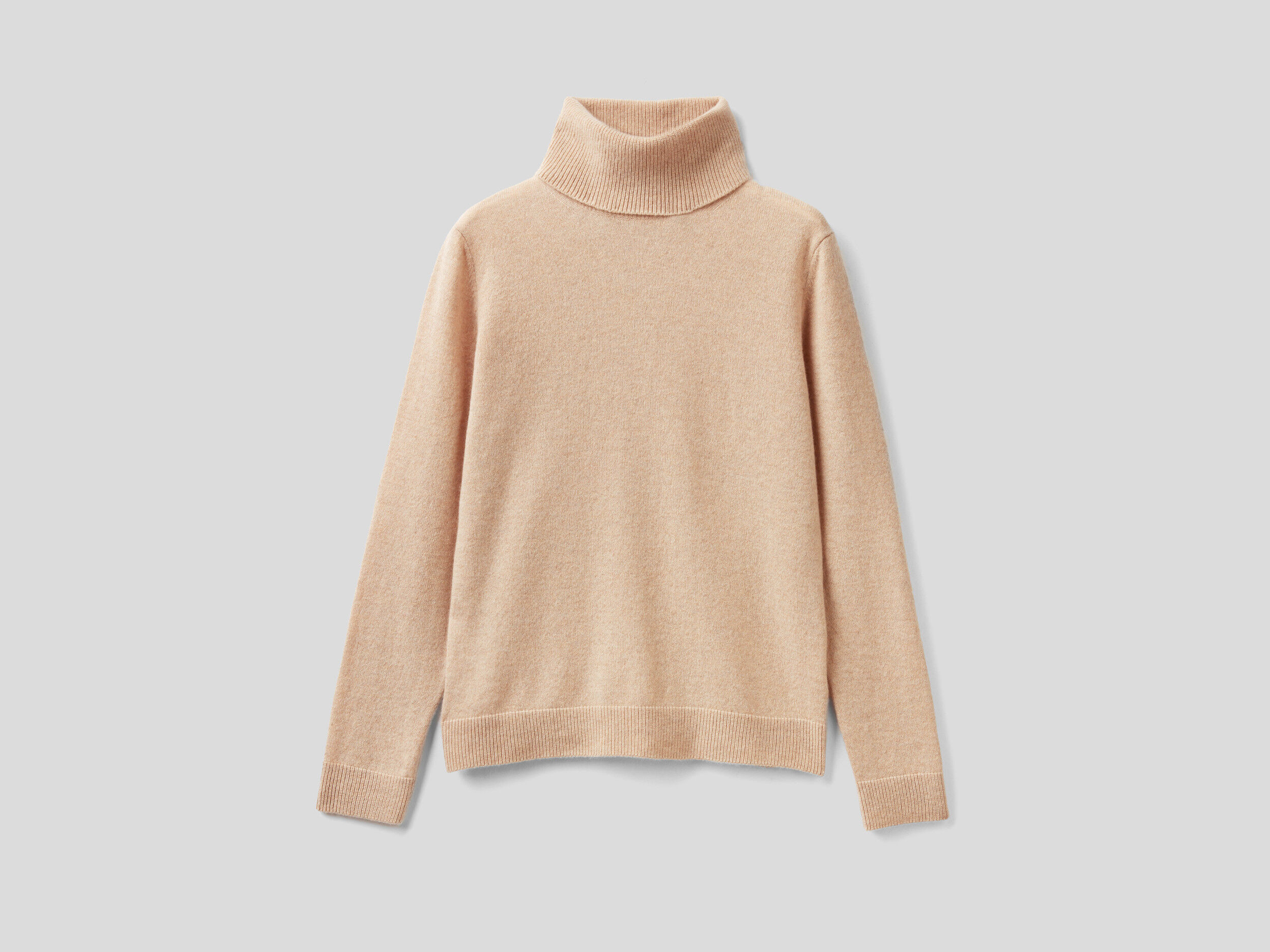 beige turtlenecks