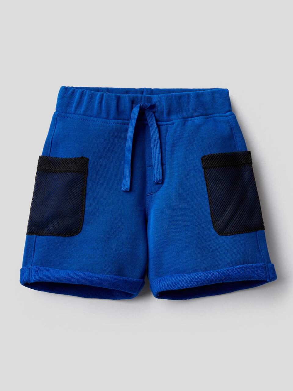 Sweat bermudas with mesh pockets image number null
