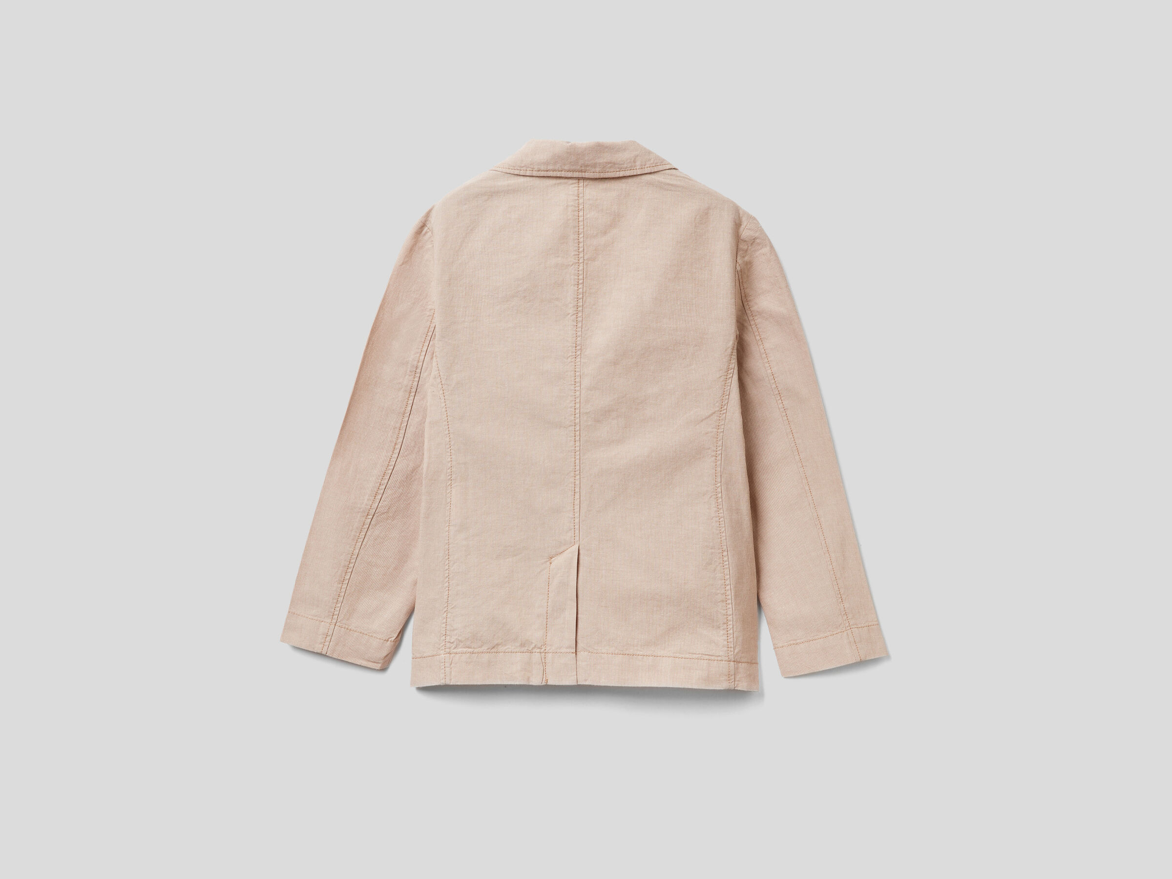 Blazer in linen blend image number null