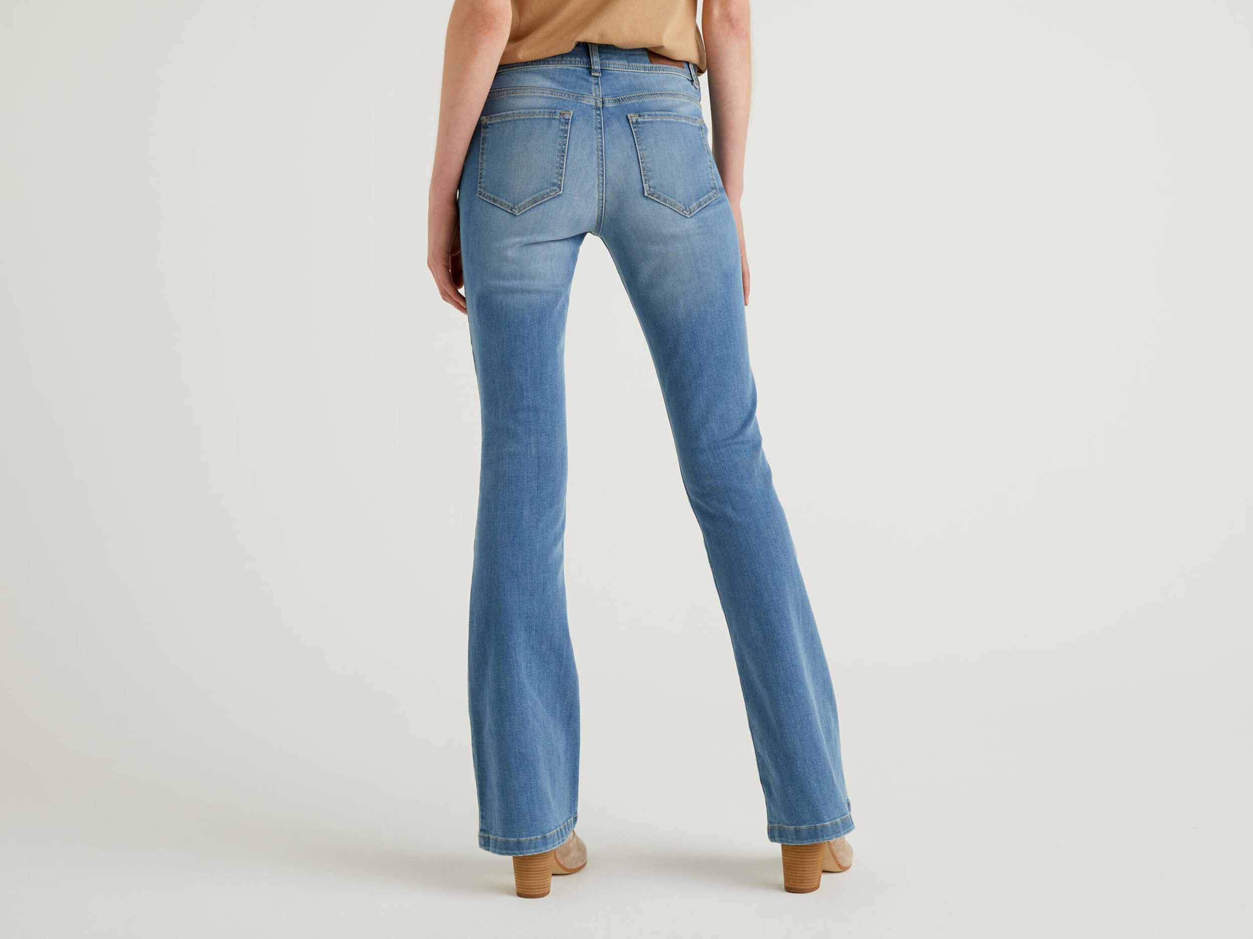 Benetton flared jeans