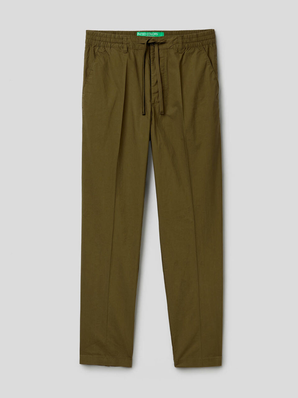 Light trousers with drawstring image number 1