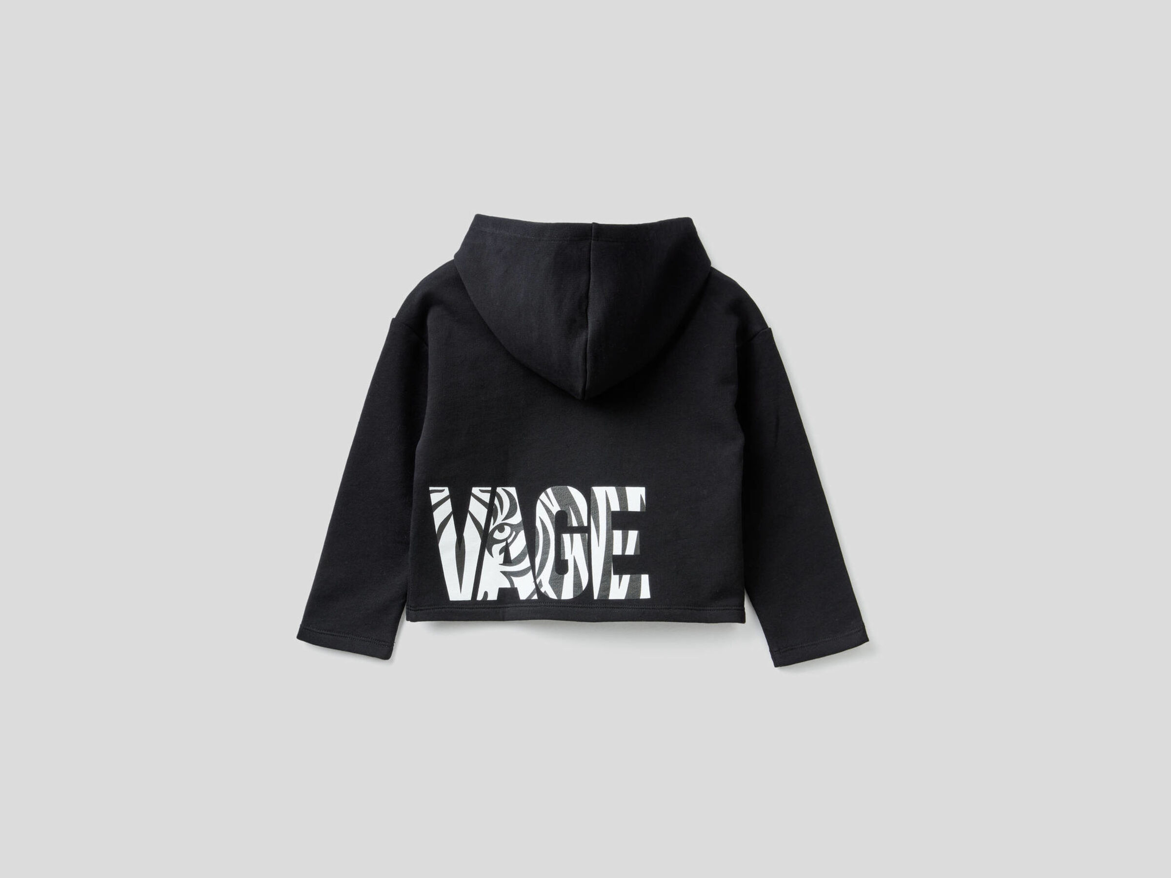 Boxy sweatshirt in pure cotton image number null