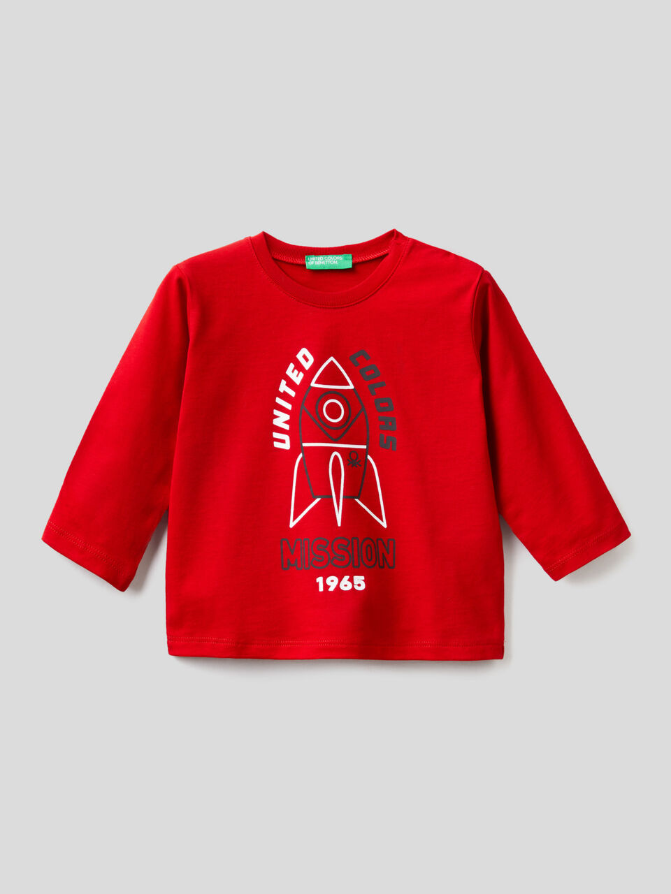 Long sleeve organic cotton t-shirt image number 1