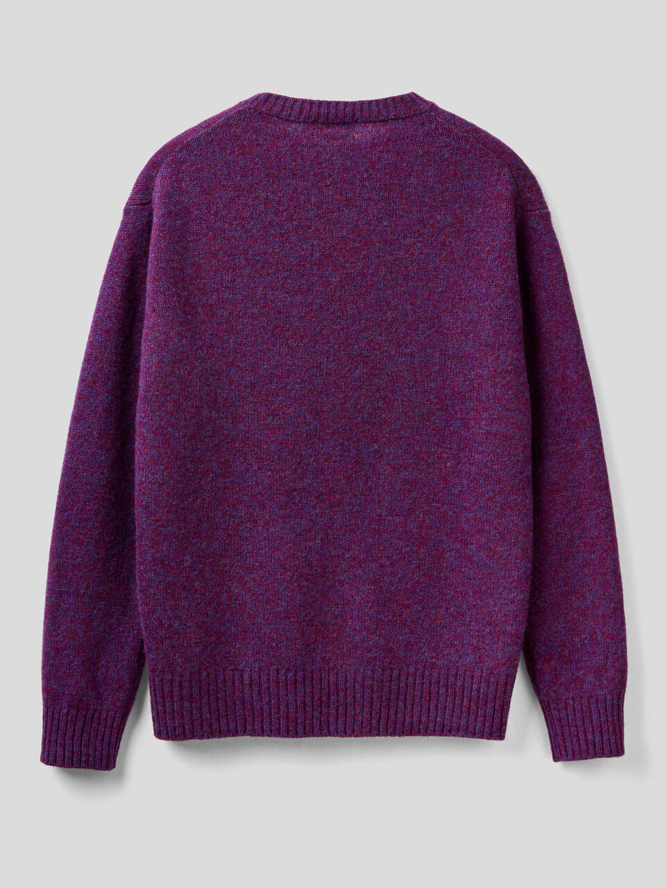 Crew neck sweater in pure Shetland wool image number 2