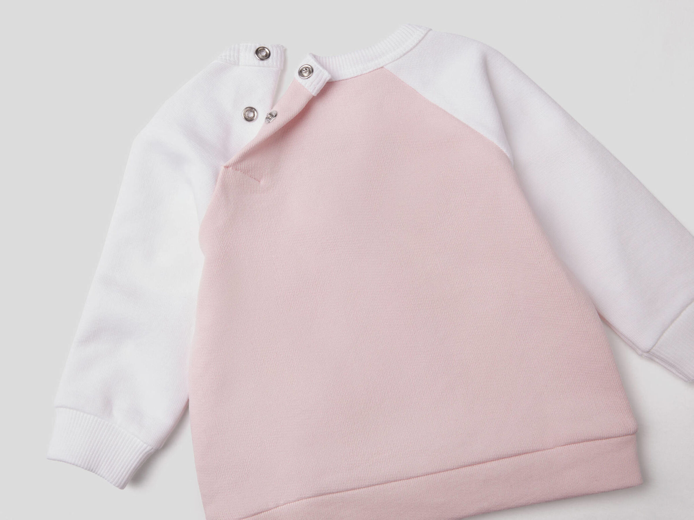 Organic cotton sweatshirt with print image number null