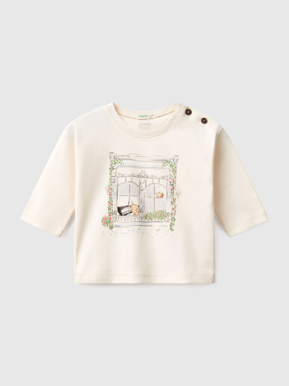 T-SHIRT L/S New Born (0-18 months) image number 1