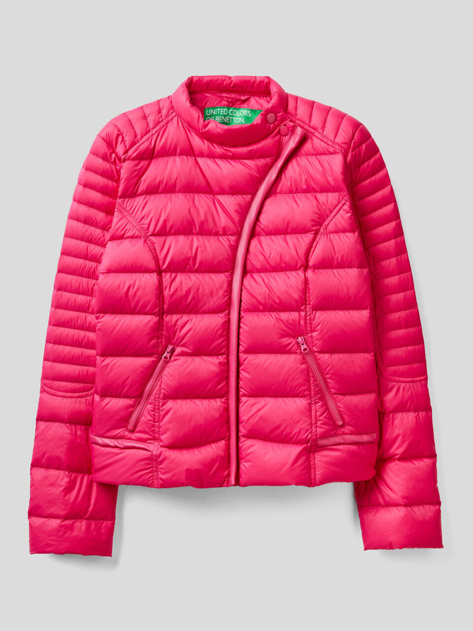 Biker cut padded jacket image number null