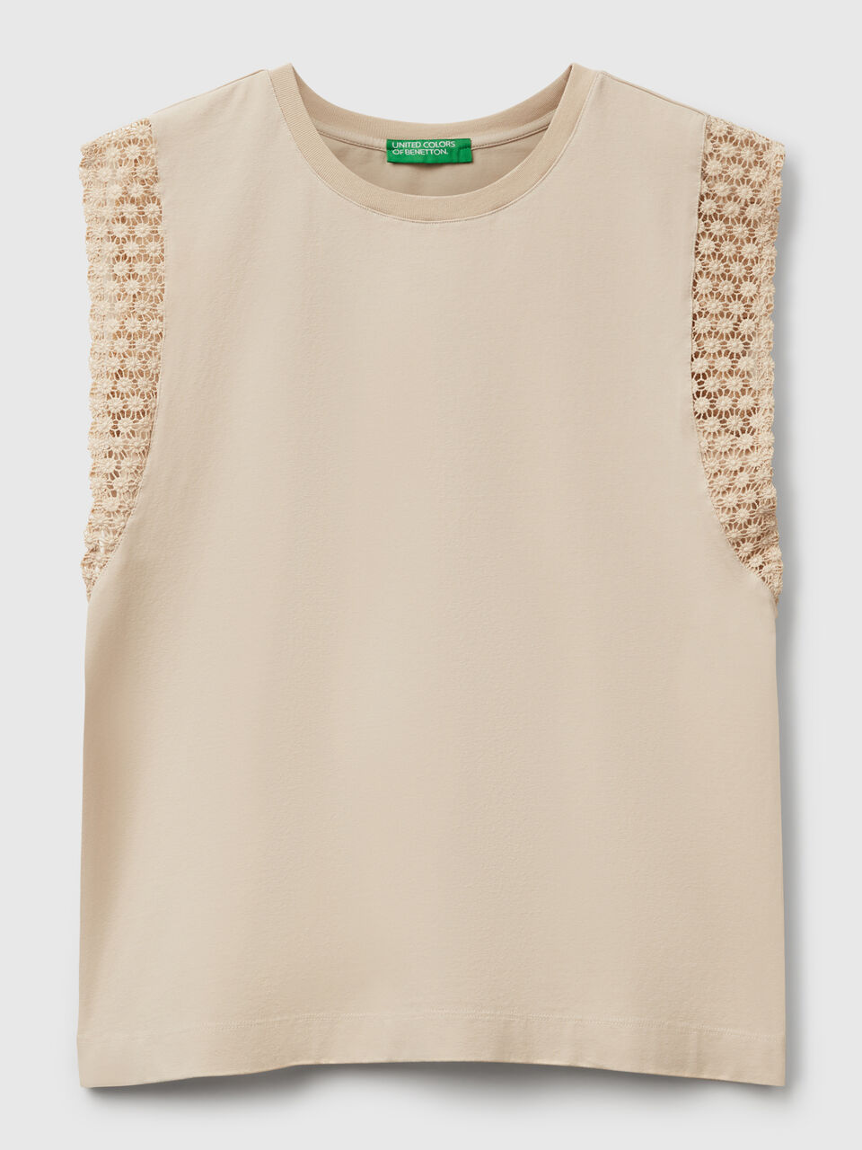 SLEEVELESS SWEATER Women image number 1