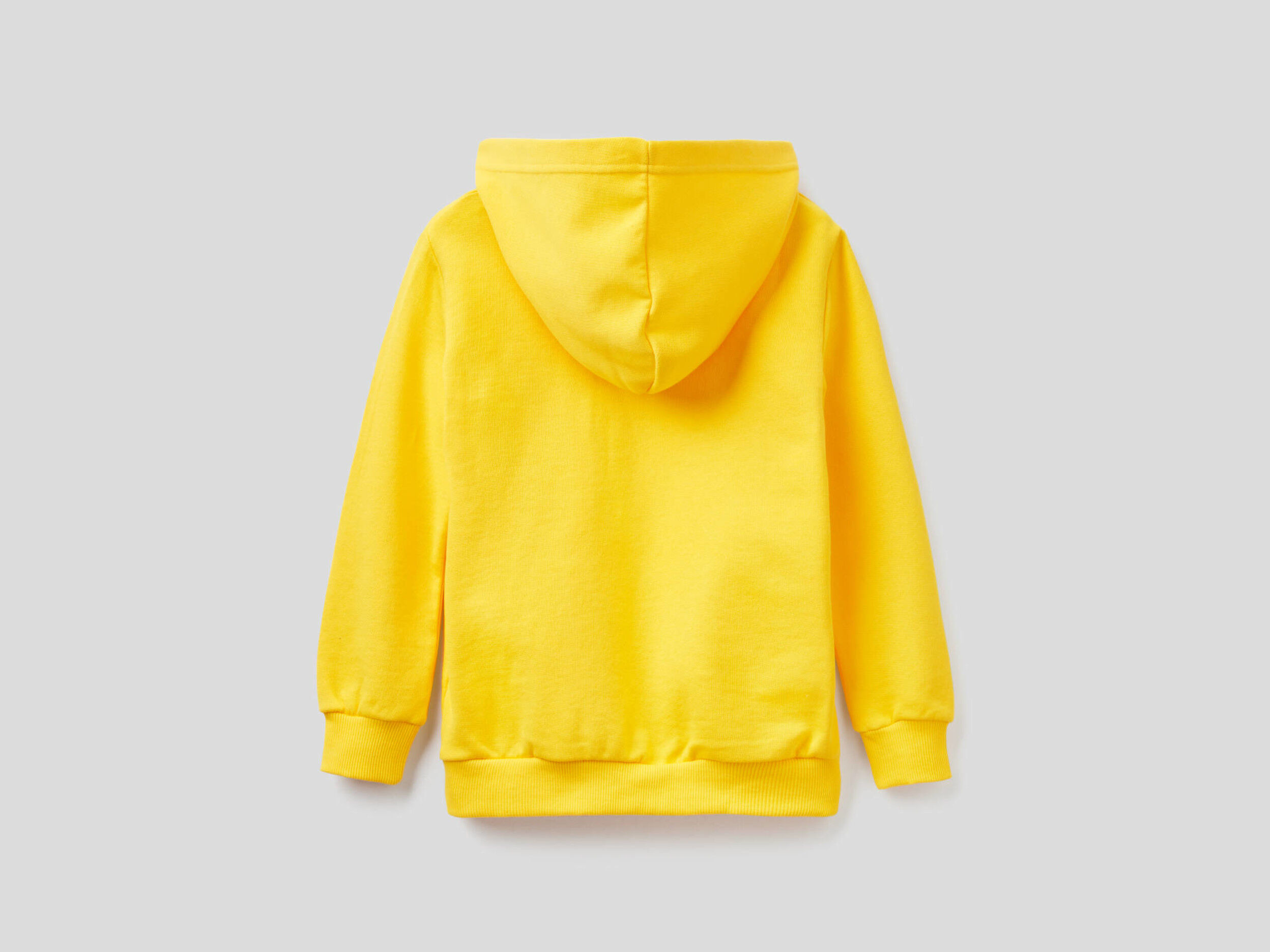 yellow fleece sweater