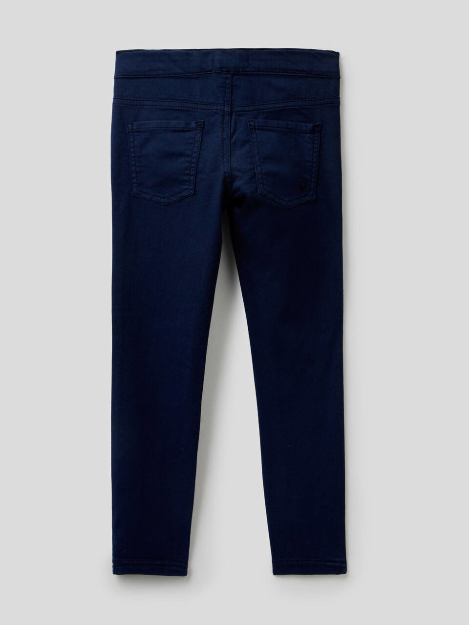 Twill trousers in stretch cotton blend. image number 2