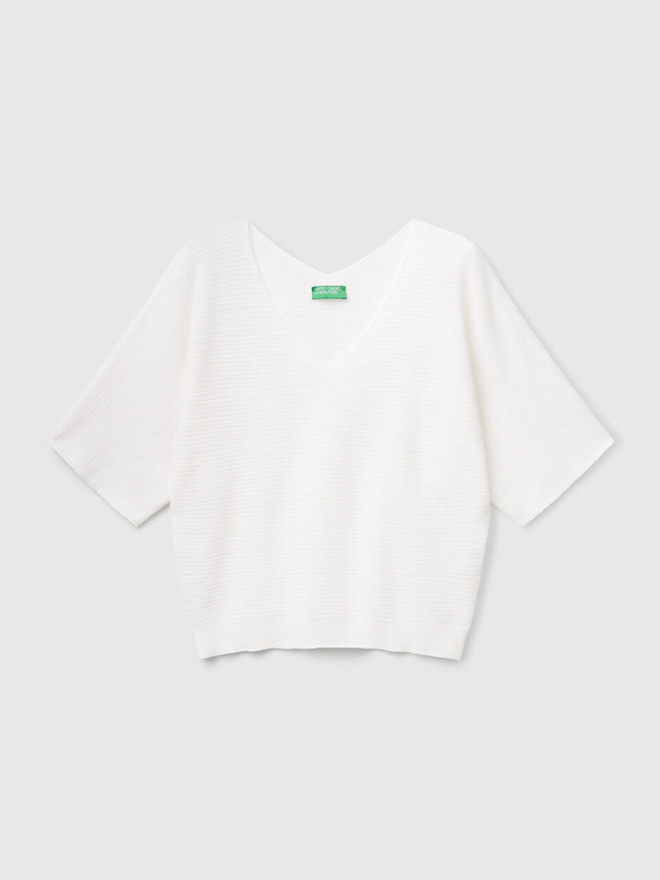 V NECK SWEATER H/S Women image number 1
