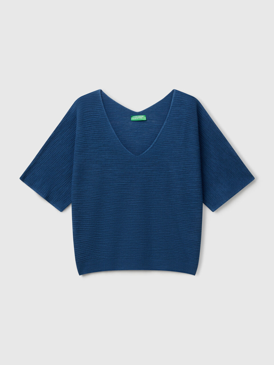 V NECK SWEATER H/S Women image number 1