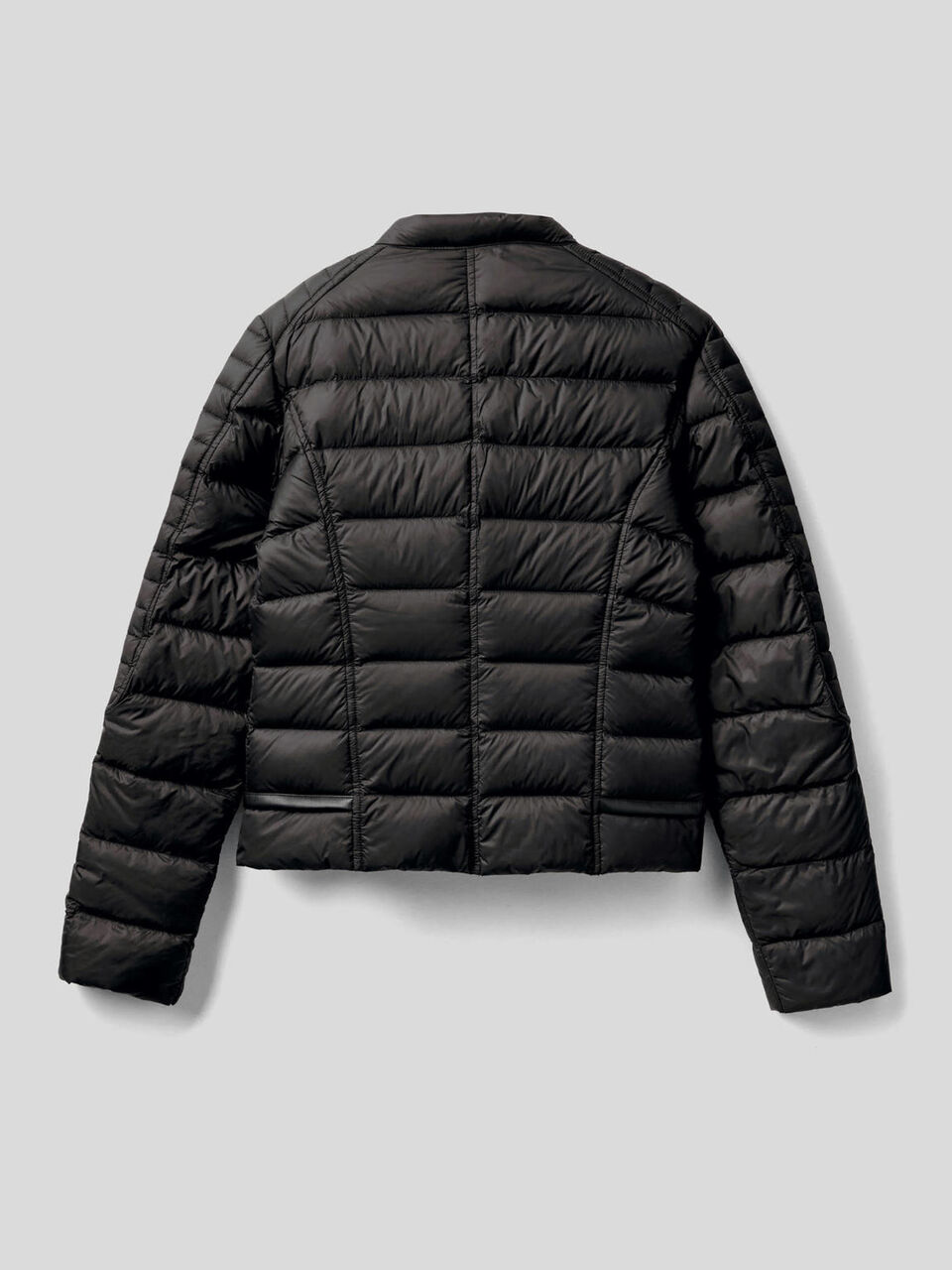 Biker cut padded jacket image number null