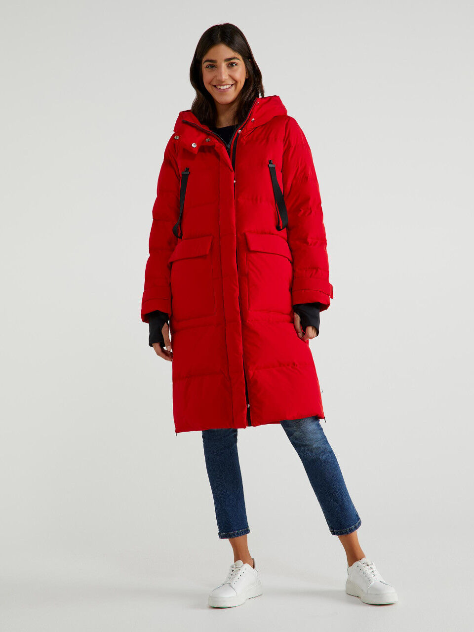 longline ladies parka coats
