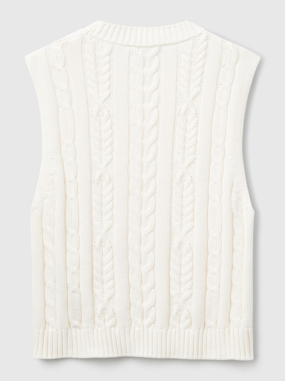SLEEVELESS SWEATER Women image number 2