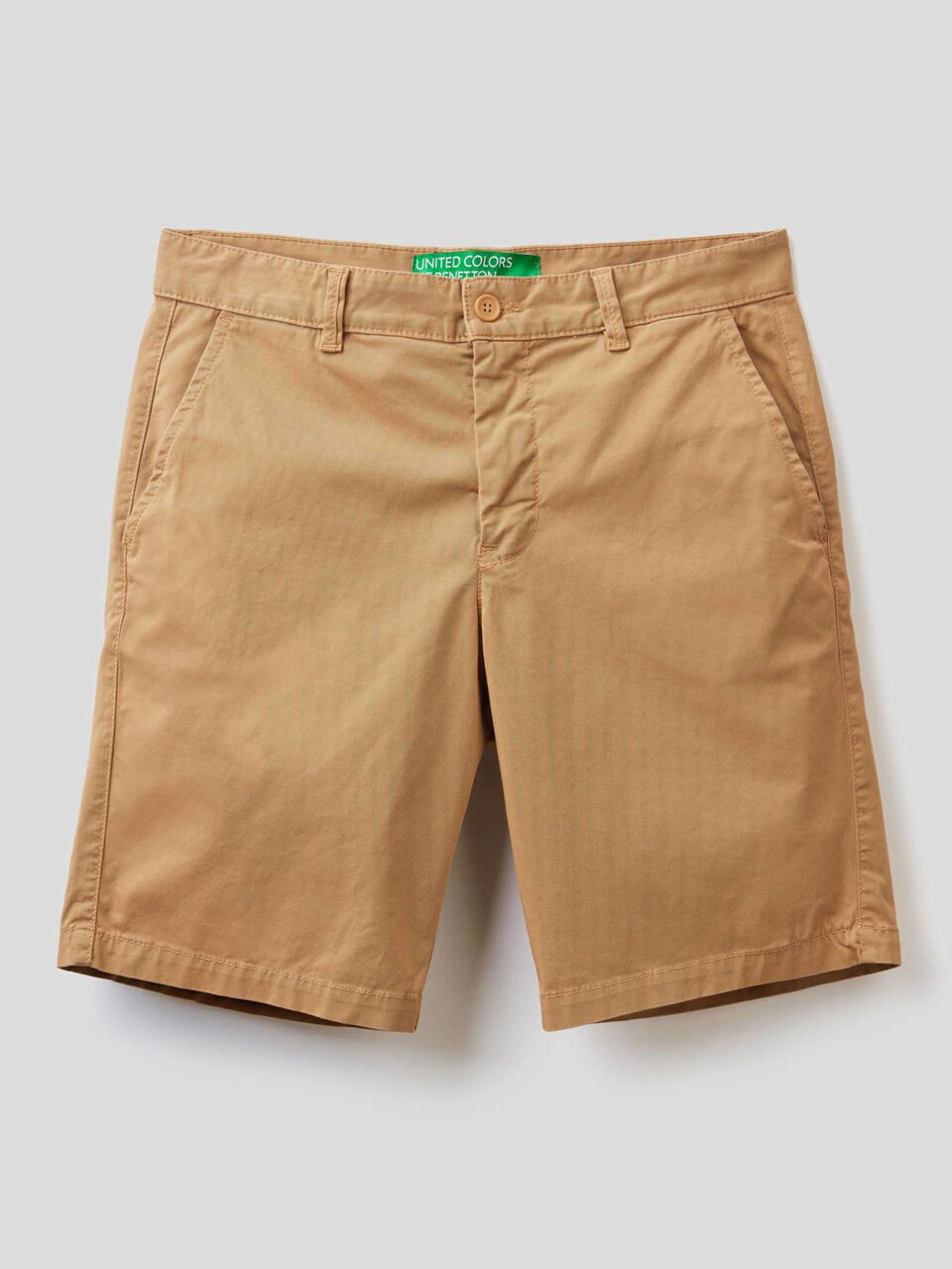 Chino bermudas in stretch cotton image number null