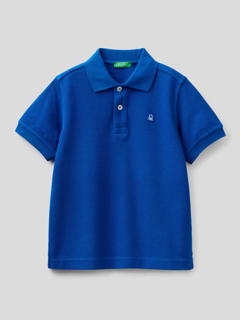 Polo in pure cotton pique image number null