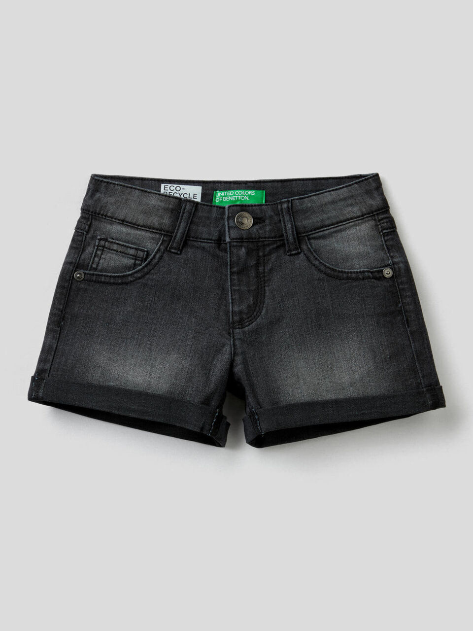 Shorts in stretch cotton image number null