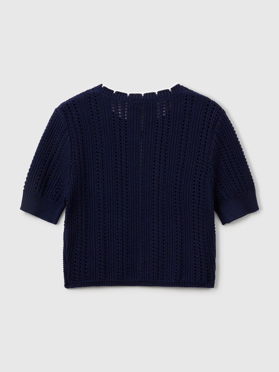 BUTTONED SWEATER H/S Women image number 2