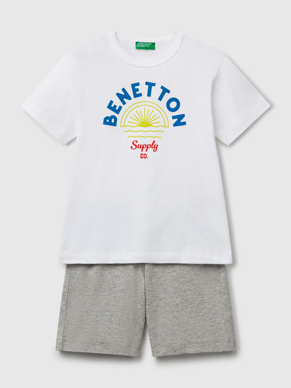 SET T-SHIRT+SHORTS Junior Boy image number 1