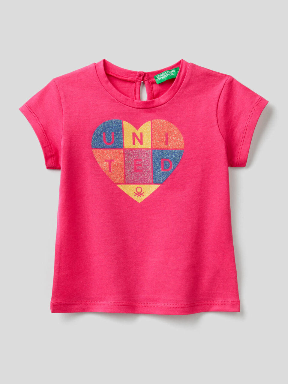 Organic cotton t-shirt with print image number null