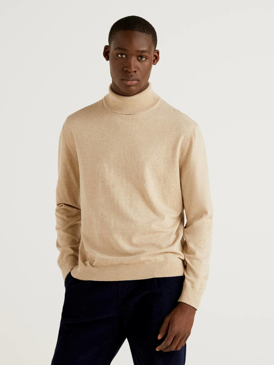 Men's high cheap neck sweatshirt
