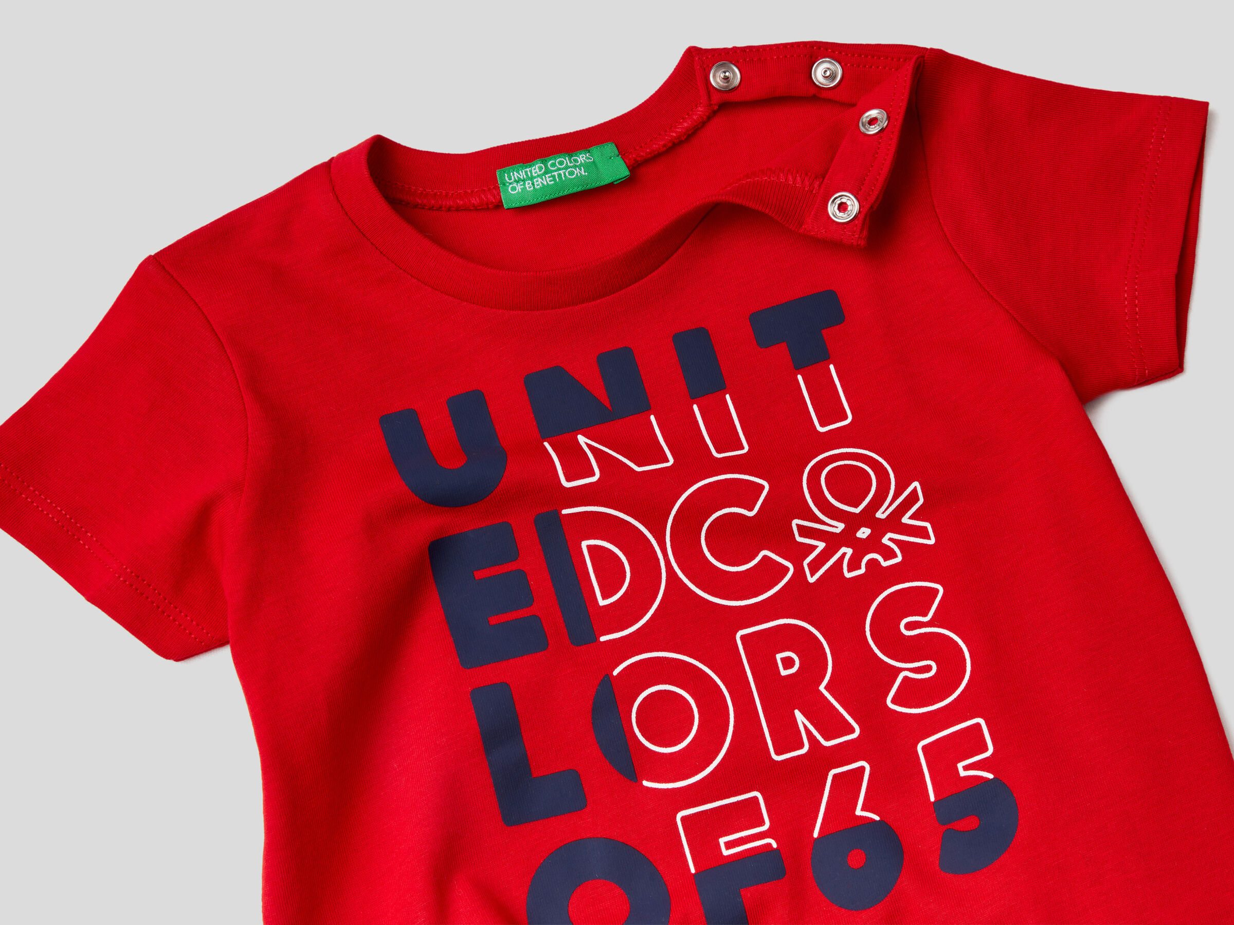 Organic cotton t-shirt with print image number null