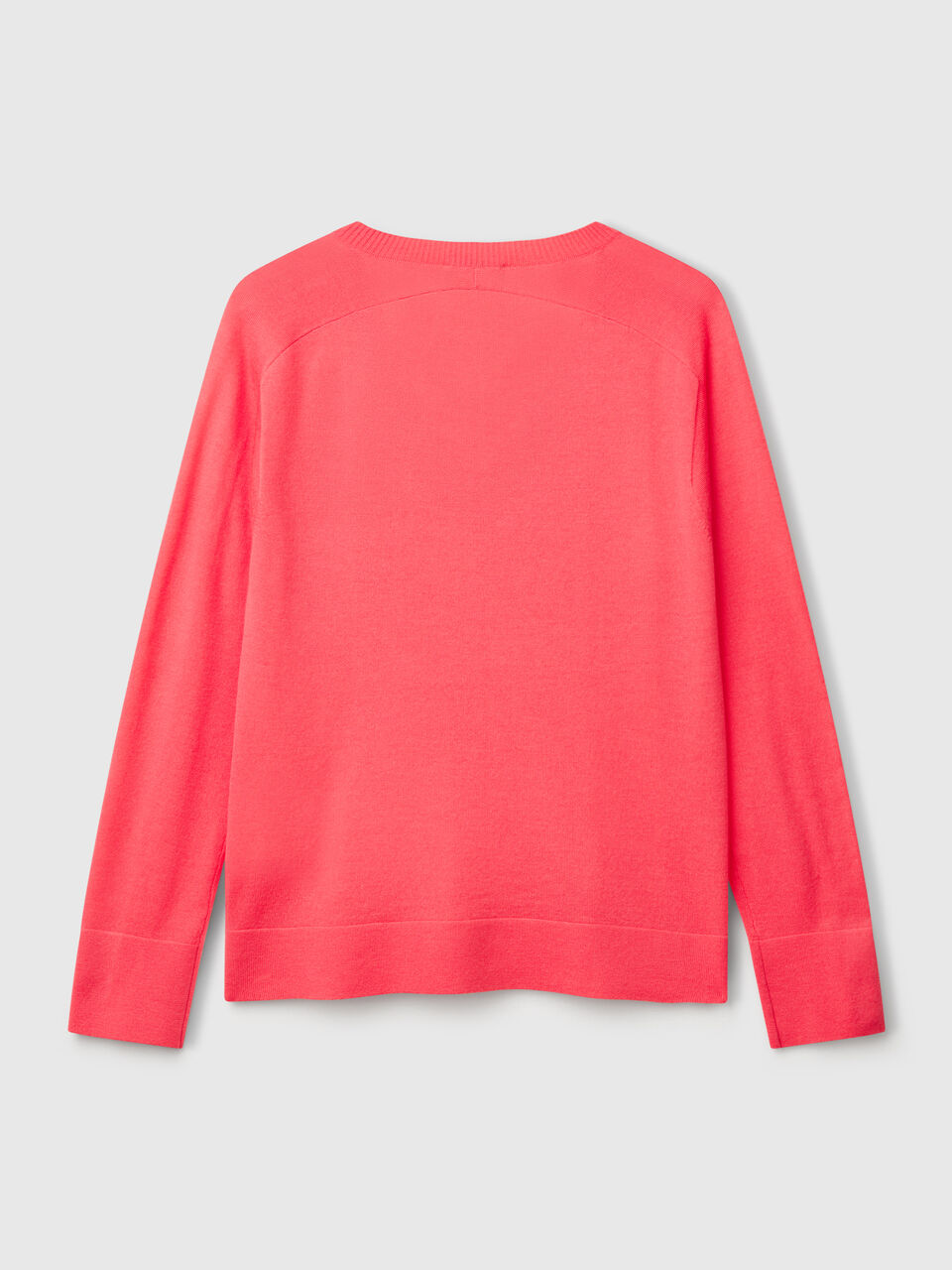 V NECK SWEATER L/S Women image number 2