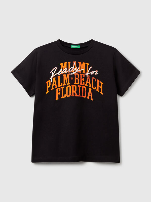 T-shirt with neon print Junior Boy