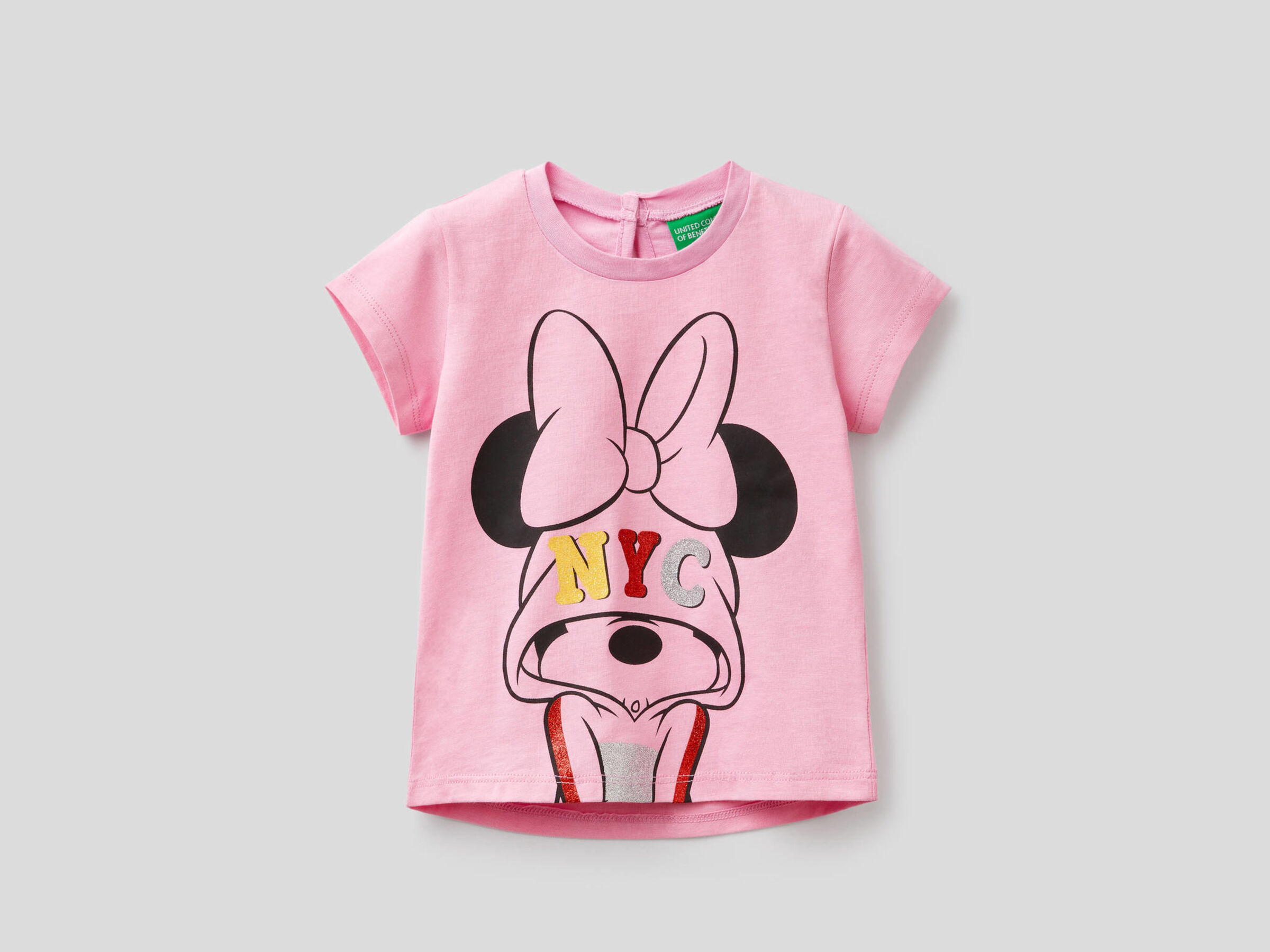 Cotton t-shirt with Minnie Mouse print image number null