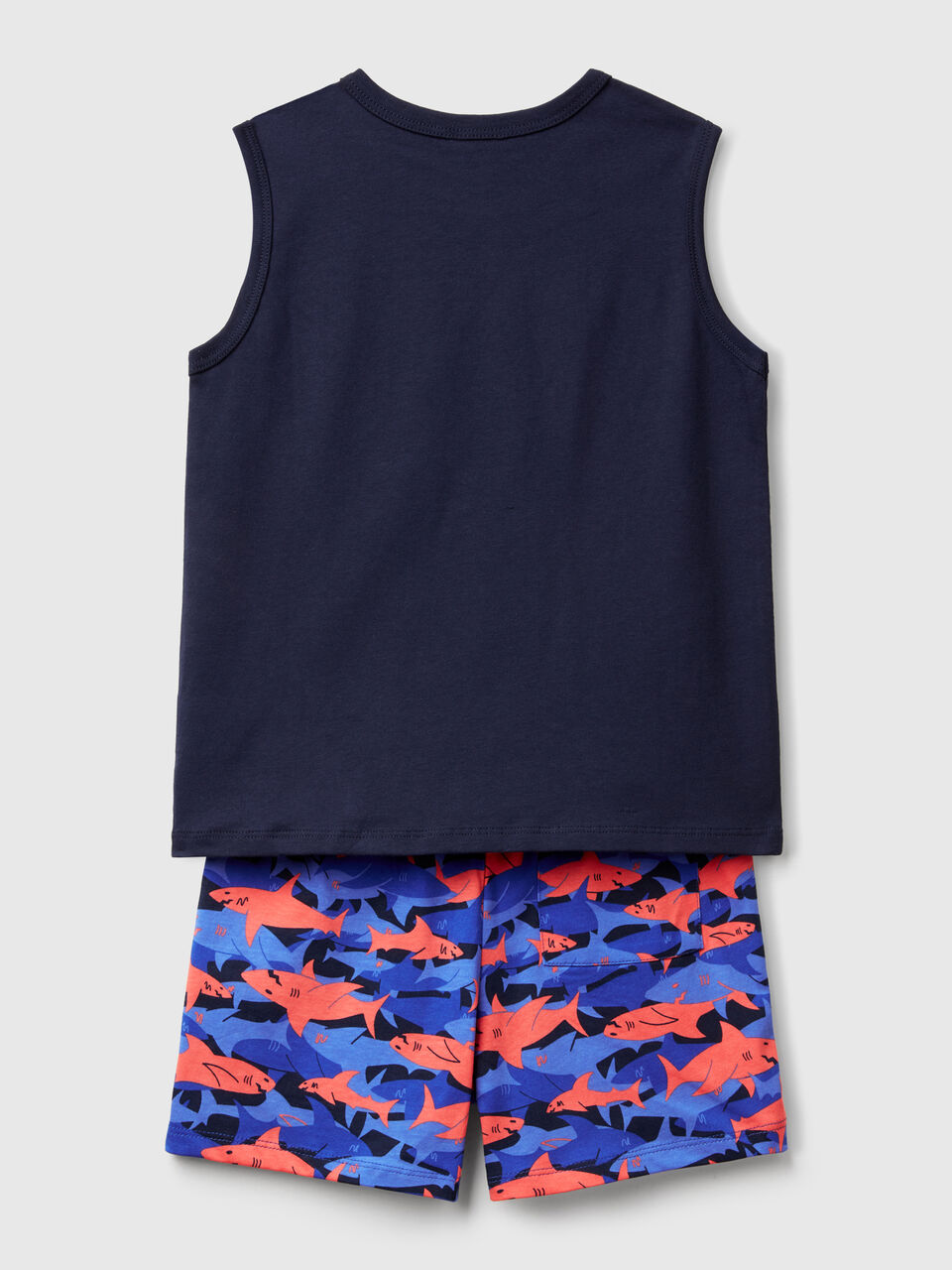 PYJAMA(VEST+SHORTS) Junior Boy image number 2