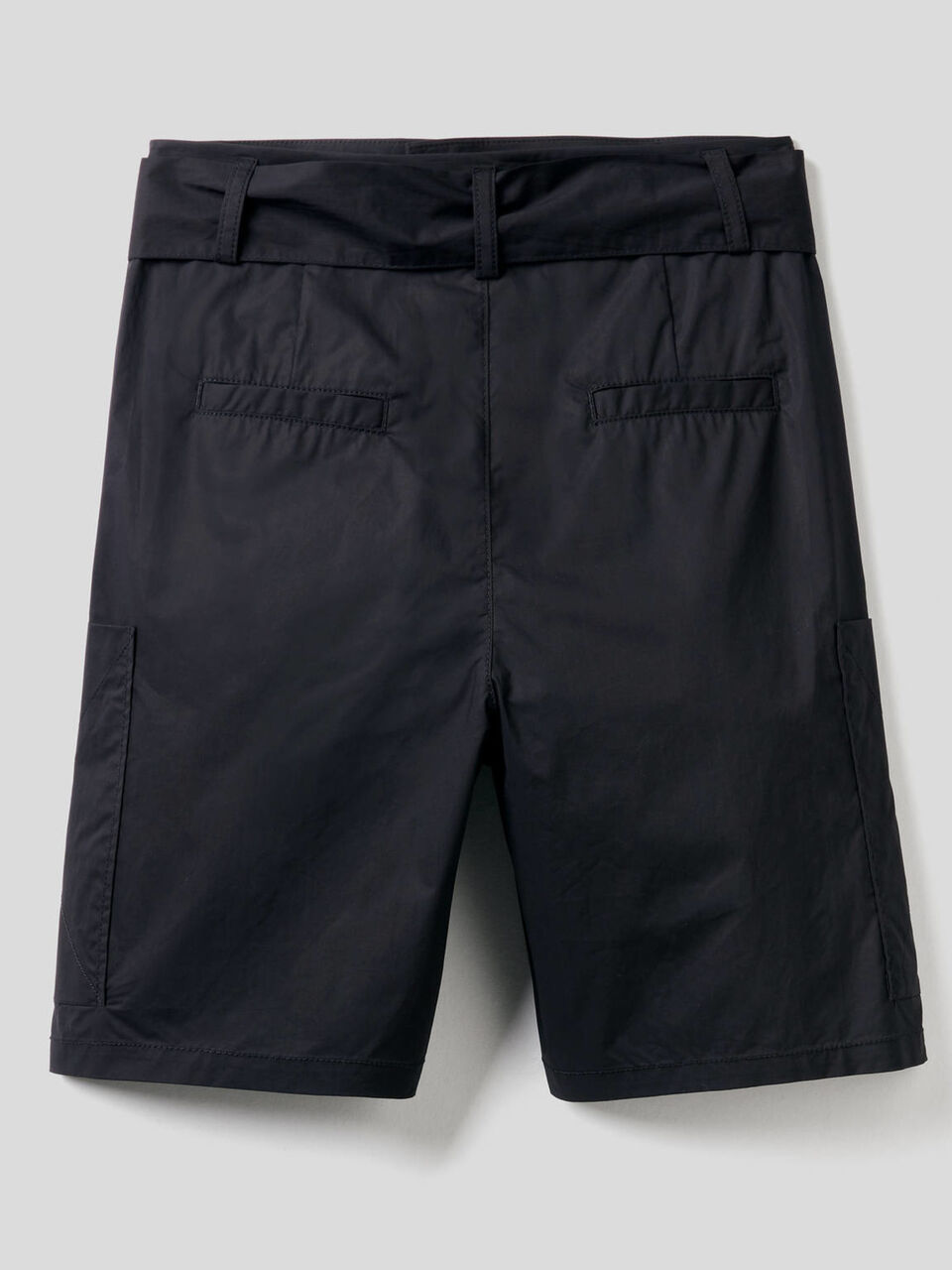 Cargo bermudas in 100% cotton image number null