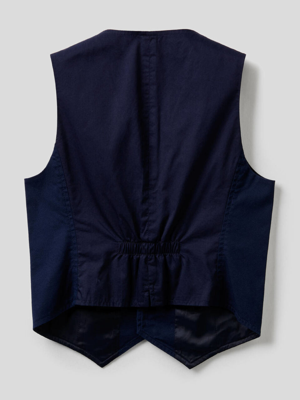 Stretch cotton vest image number null