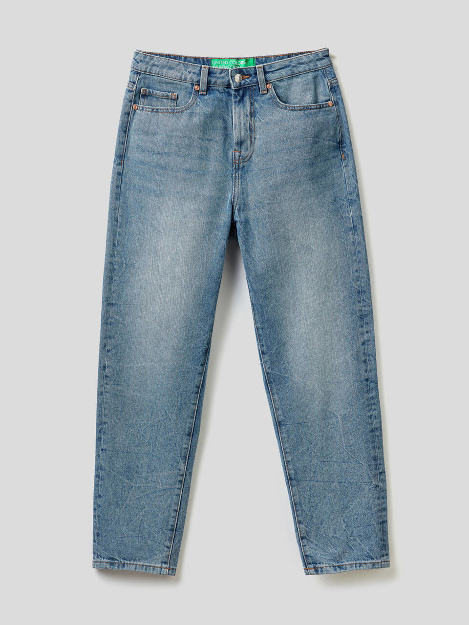 100% cotton boyfriend jeans image number null