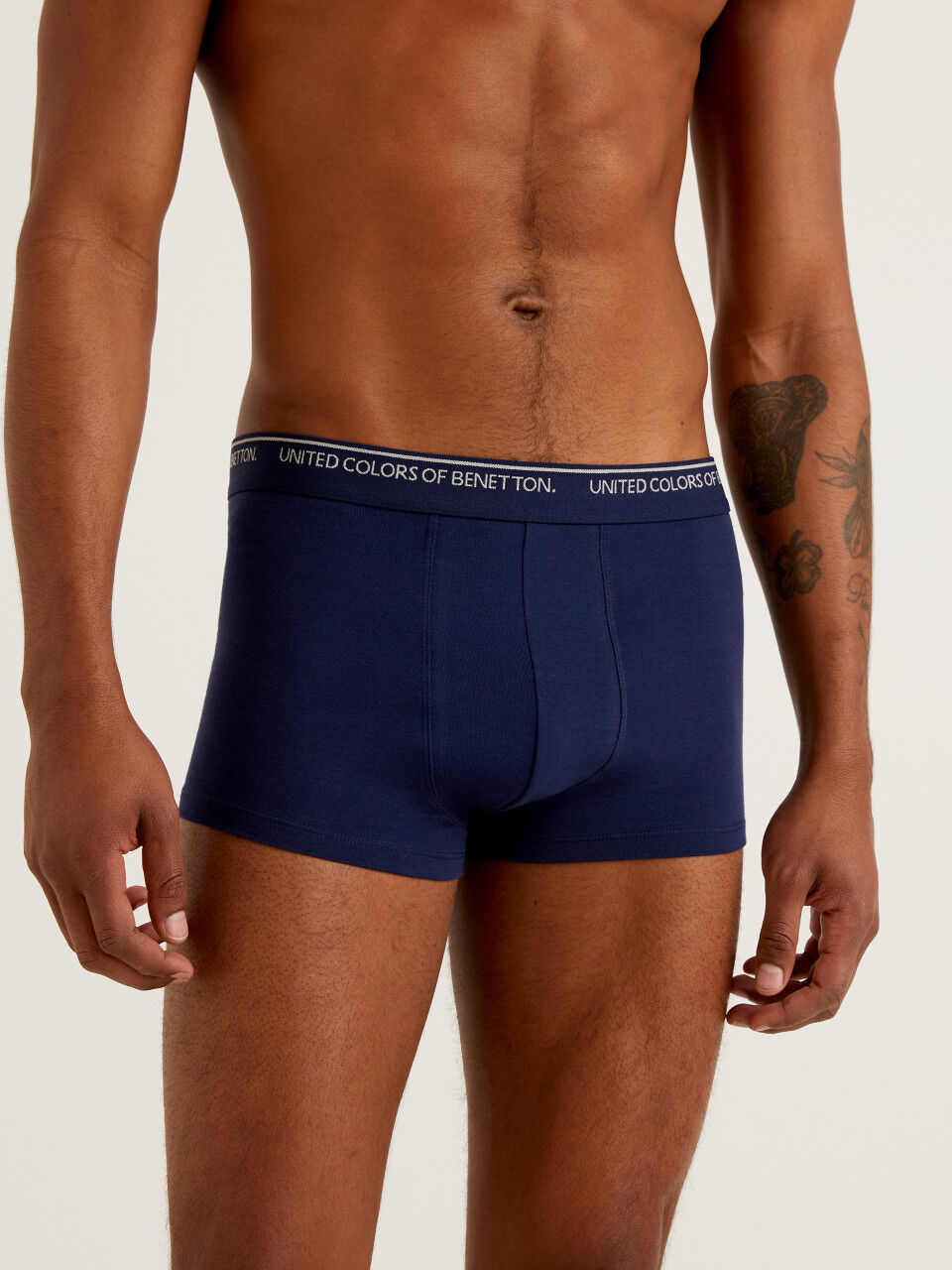 United Colors of Benetton Mens Cotton Trunk