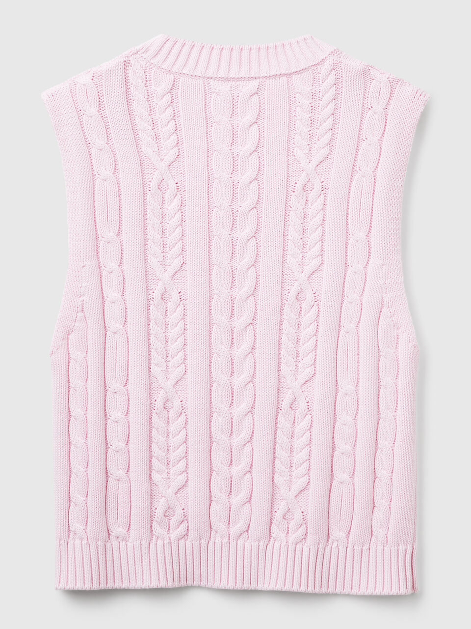 SLEEVELESS SWEATER Women image number 2