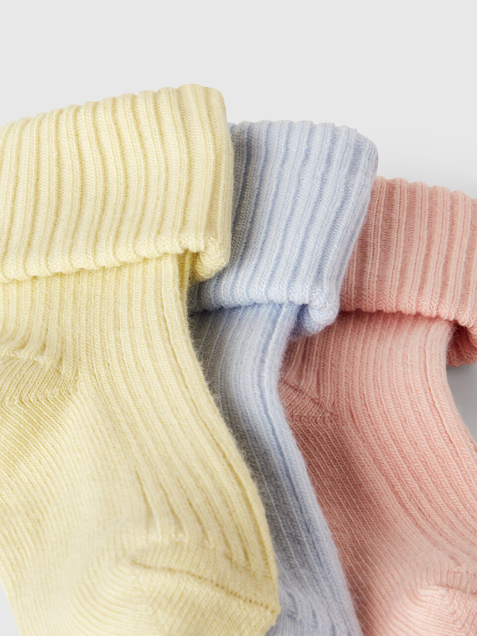 KNITTED SOCKS 3 PAIR New Born (0-18 months) image number 2