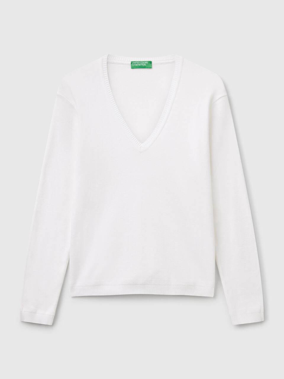 V NECK SWEATER L/S Women image number 1